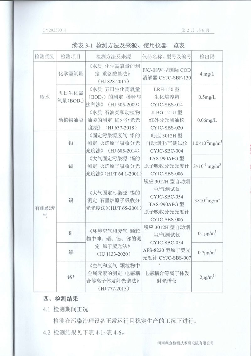 2023年01月 廢水、廢氣 檢測報告-2