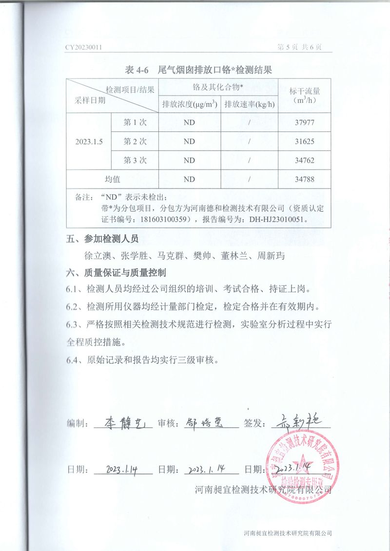 2023年01月 廢水、廢氣 檢測報告-5